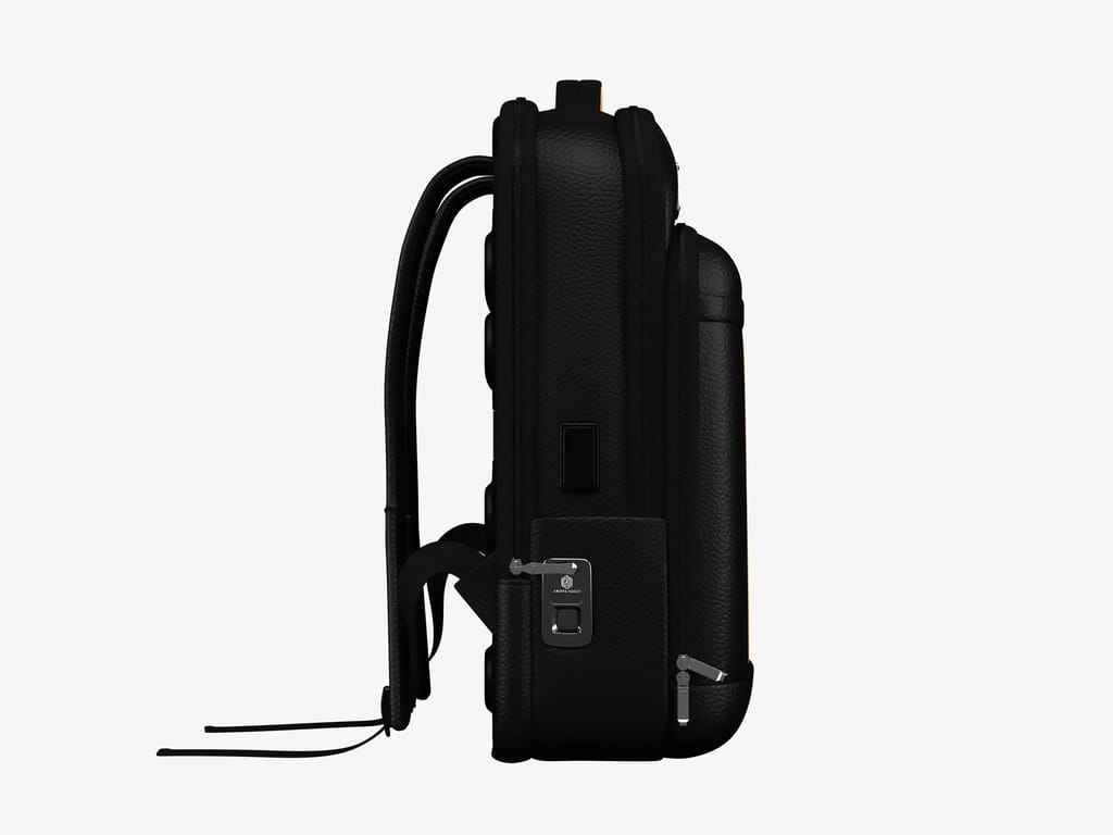 Fingerlock Leather Backpack