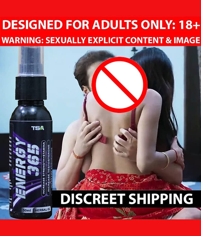 5G Energy ™ 100% Ayurvedic and Natural Bigger Penis, extra time lubricant, Dick Enlargement, Perfect size and tightening oil for Men (50ML)