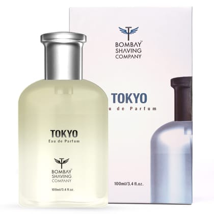Bombay Shaving Company Tokyo Perfume for Men | Fresh and Soothing Long Lasting Fragrance | Eau de Parfum | Gift for Men | Gift for Husband | Gift for Boyfriend | 100ml Bombay Shaving Company Tokyo Perfume for Men | Fresh and Soothing Long Lasting Fragran