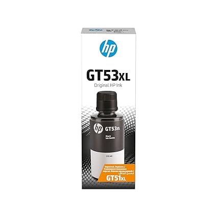 Hp Cartridge GT53XL 135ML Black Original Ink Bottle