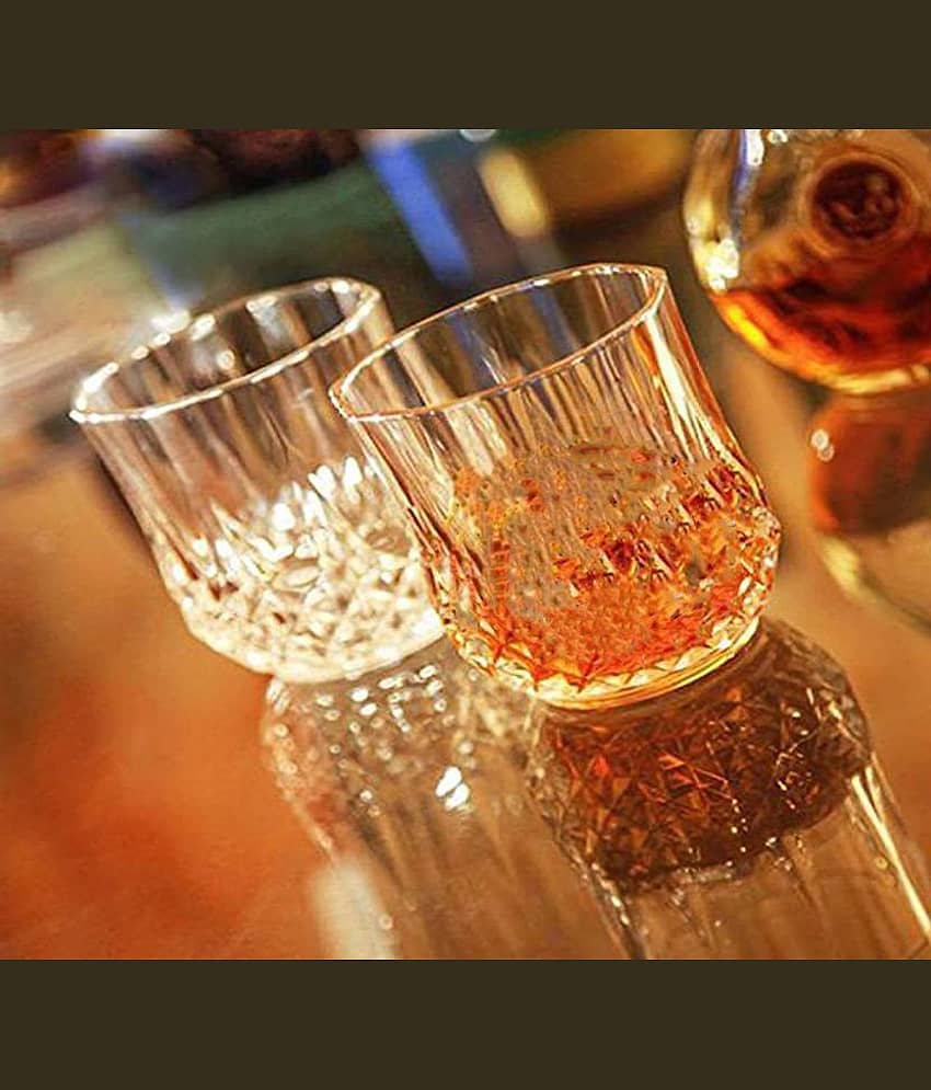 Somil Water/Juice  Glasses Set,  200 ML - (Pack Of 2)