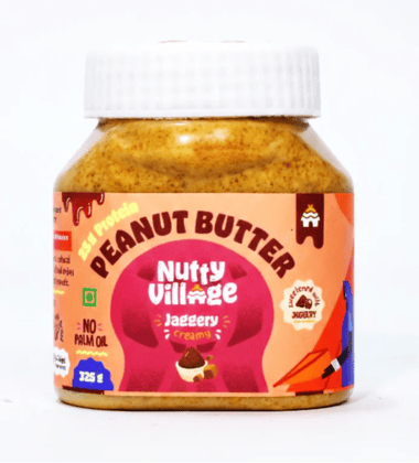 Nutty Village Peanut Butter Jaggery Flavor Creamy 325 g