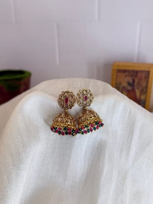 Kundan Jhumka 0080