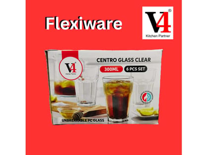 V4 Centro Glass Clear - 300ml