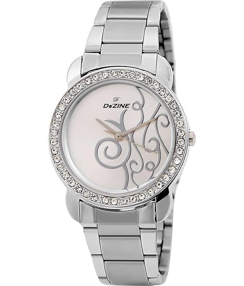 Dezine Metal Round Womens Watch