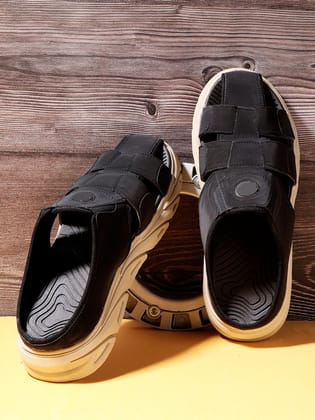 Woakers BLACK synthetic leather Lace up Causal ShoesforMen - UK10