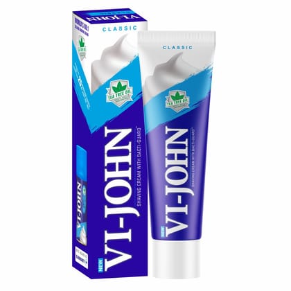 VI-JOHN Classic Shaving Cream 125gm (Pack of 12) VI-JOHN Classic Shaving Cream 125gm (Pack of 12)