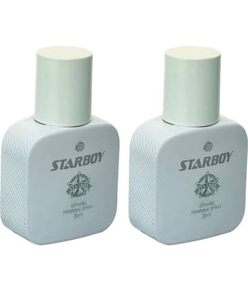 JD INTERNATIONAL STAR BOY WHITE Apparel Perfume For Men & Women Perfume 30 ml (Pack of 2)