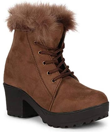 Saheb Brown Ankle Length Chukka Boots