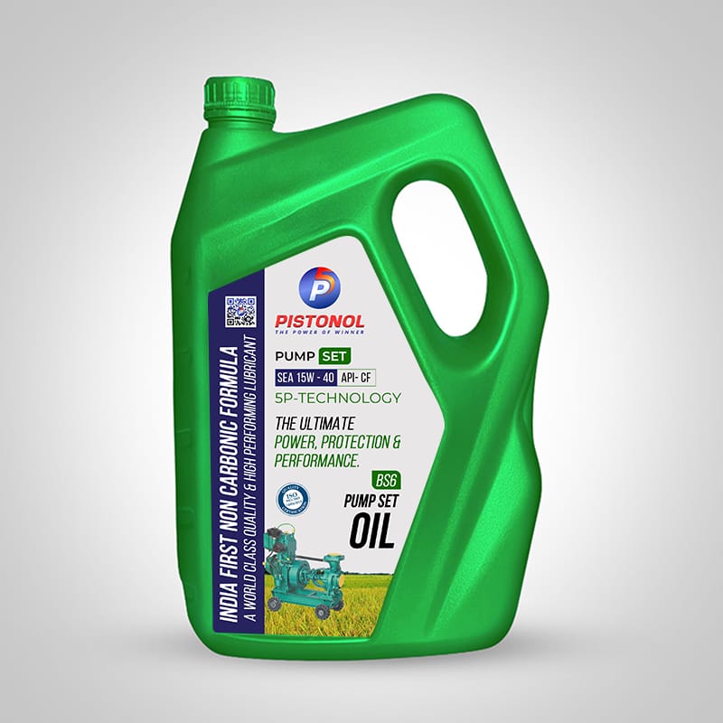 PISTONOL- PUMP SET (SAE 20W-40 API-CF)-(3.5 Ltr)