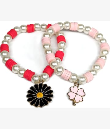 DAIVYA WELLNESS - Multicolor Bracelet ( Pack of 2 )