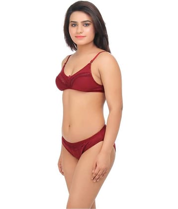 TCG Multi Color Lace Bra & Panty Set