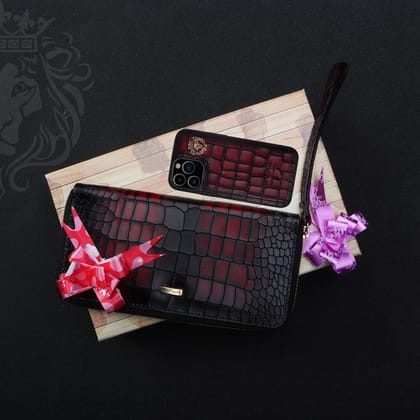 Stylish Gifting Combo for Ladies Clutch Purse & Mobile Cover-13 / FS