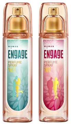 Engage W3 Perfume Spray For Women, 120ml & W1 Perfume Spray For Women, 120ml - Multiple Engage W3 Perfume Spray For Women, 120ml & W1 Perfume Spray For Women, 120ml - Multiple - 1 count (pack of 1)