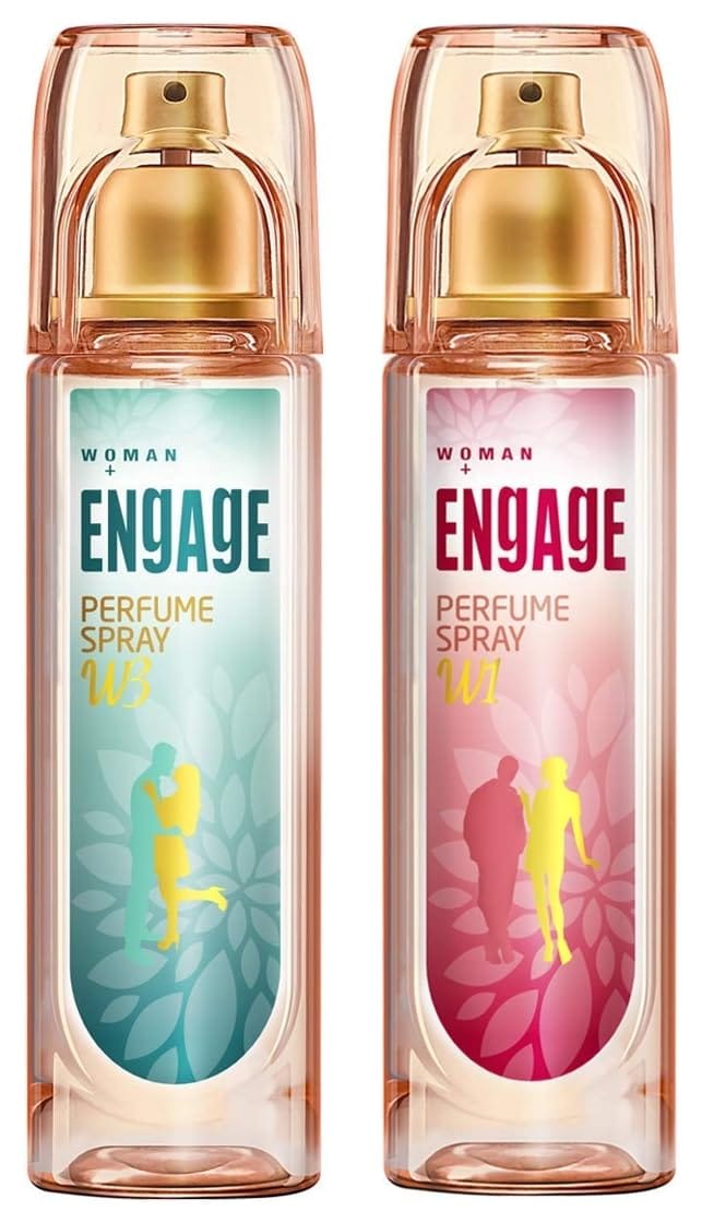 Engage W3 Perfume Spray For Women, 120ml & W1 Perfume Spray For Women, 120ml - Multiple Engage W3 Perfume Spray For Women, 120ml & W1 Perfume Spray For Women, 120ml - Multiple - 1 count (pack of 1)