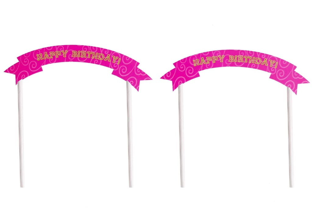 Cake Toppers Set - 5 PC - Party and Festive Needs | Buy online on ZillyBuy