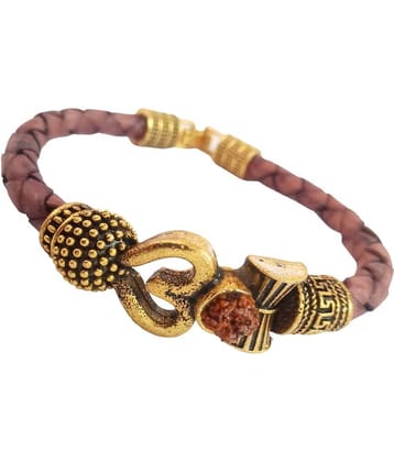 JIPPA - Brown Bracelet ( Pack of 1 )