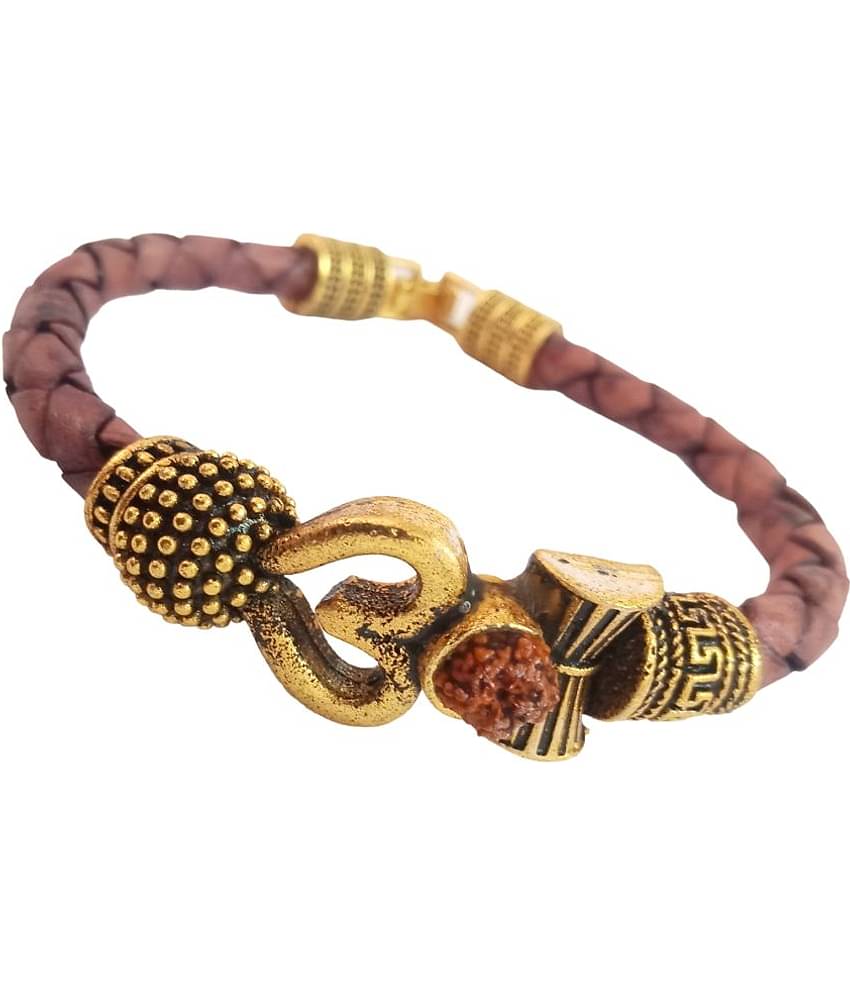 JIPPA - Brown Bracelet ( Pack of 1 )