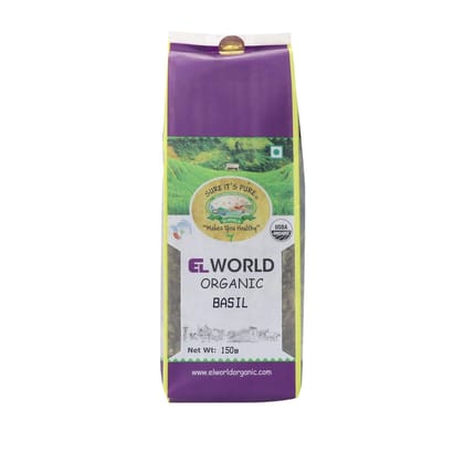 Elworld Agro & Organic Food Products Basil 100g