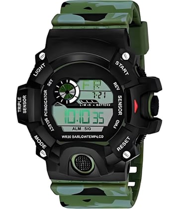 DECLASSE Multicolor Rubber Digital Men's Watch