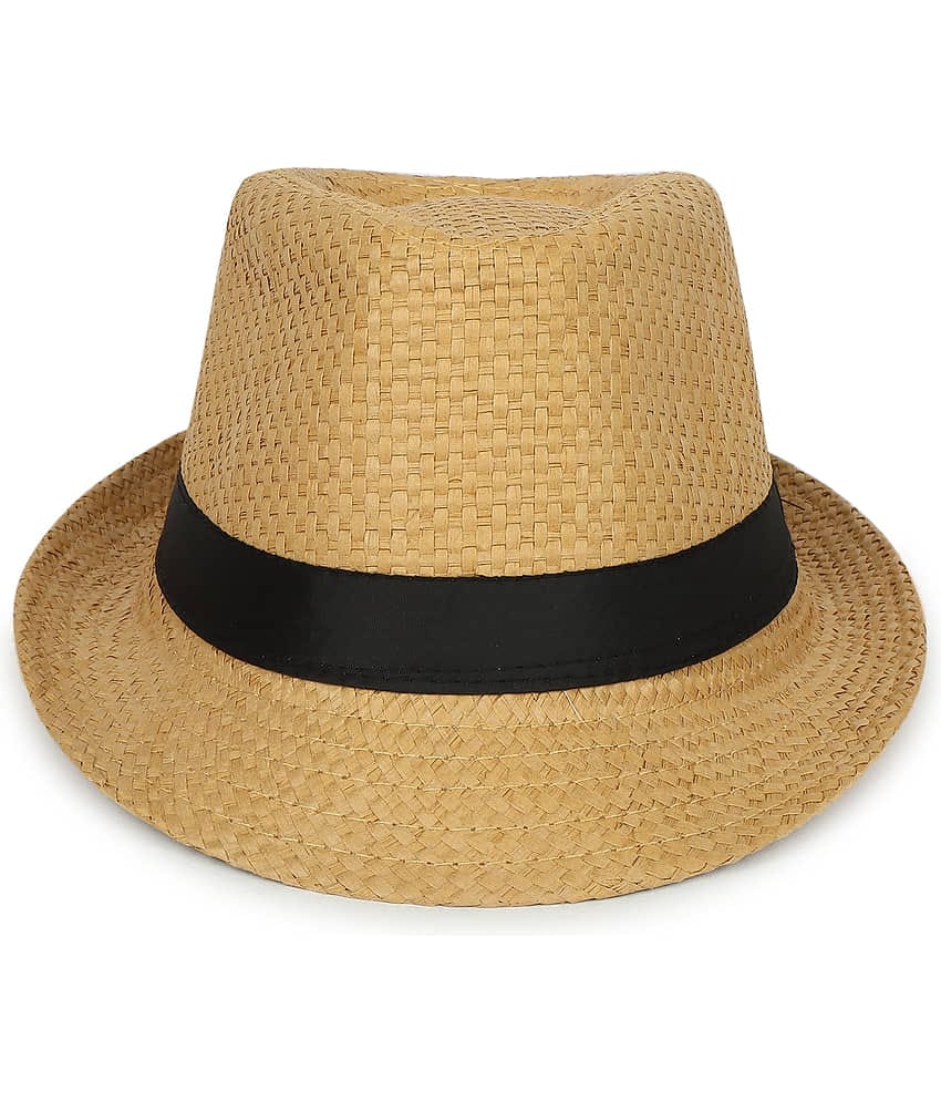 Zacharias Pack of 1 Jute Men's Hat ( Beige )