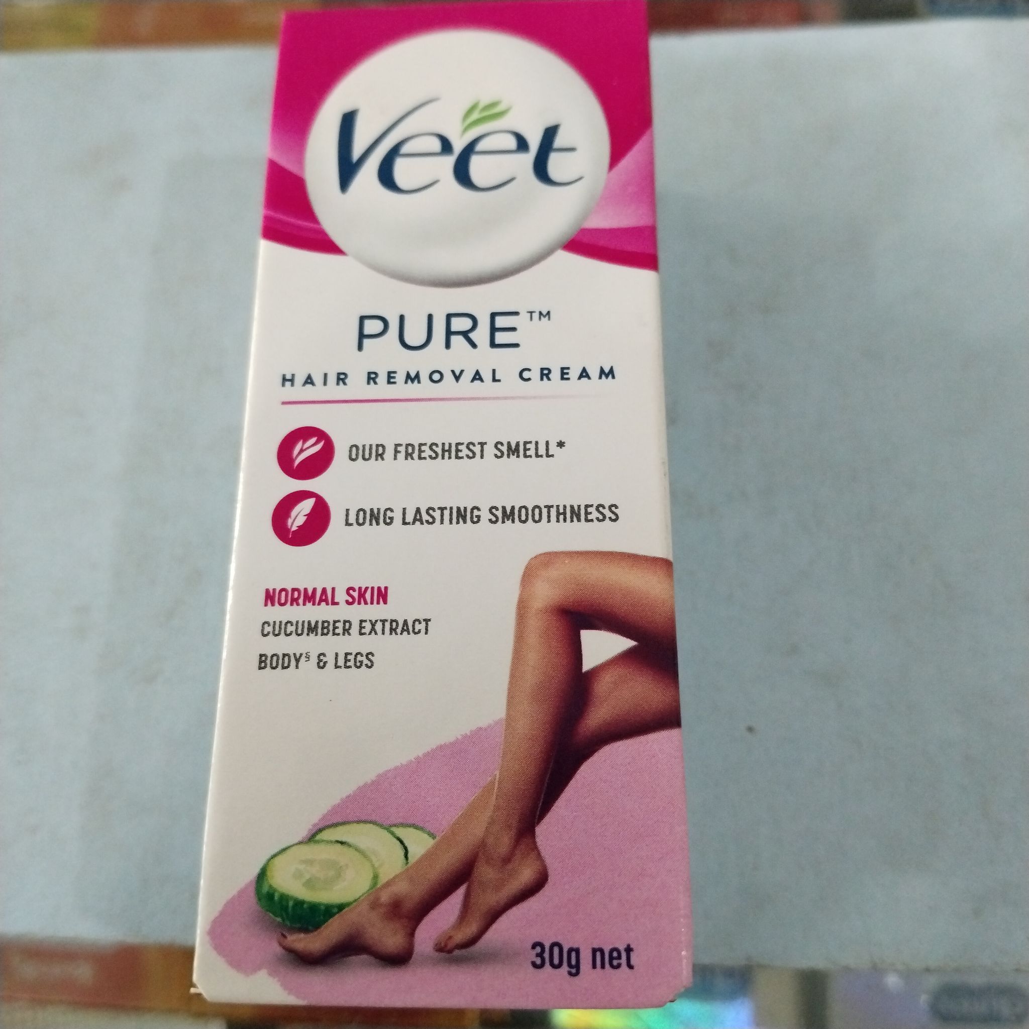 Veet pure hair removal cream cucumber extract 