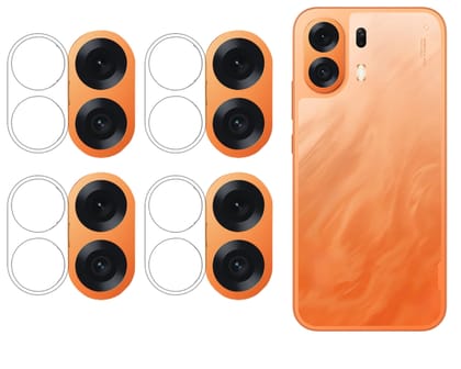 ISAAK Back Camera Lens Protector compatible for OPPO K14 Plus (Pack of 4) ISAAK Back Camera Lens Protector compatible for OPPO K14 Plus (Pack of 4)