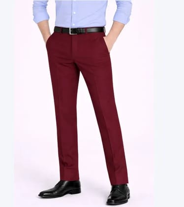 Burgundy Formal Pant