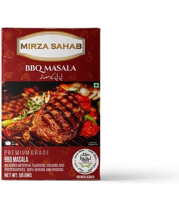 Mirza Sahab BBQ MASALA Instant Mix 50 gm Pack of 4