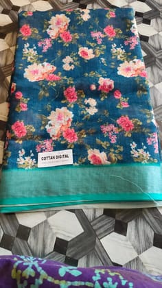 Elegant Floral Embroidered Sarees