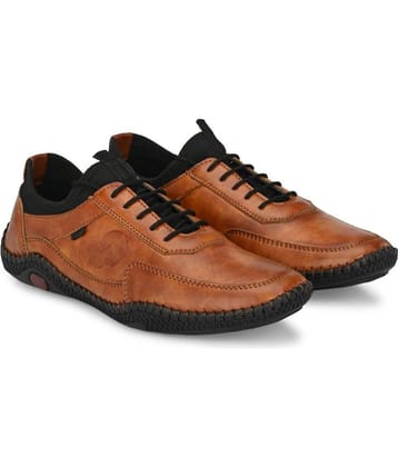 Rising Wolf - Brown Men's Oxford Formal Shoes