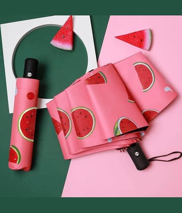Infispace Red 3 Fold Umbrella