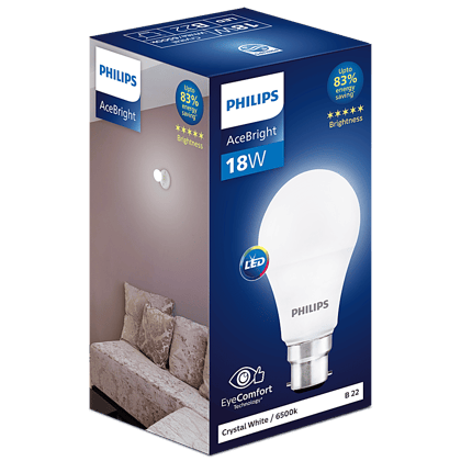 Philips AceBright Energy Saver LED Lamp 18W