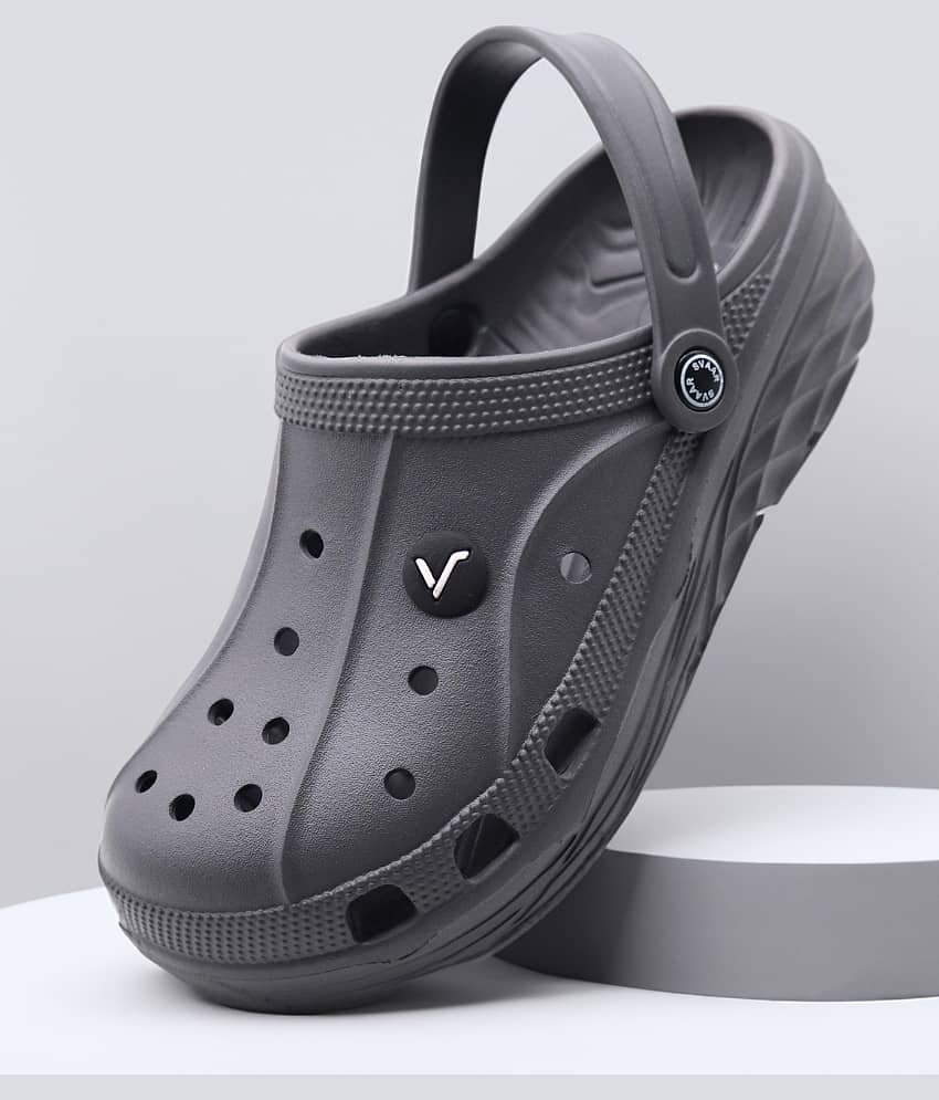 Svaar - Grey Melange Men's Clogs