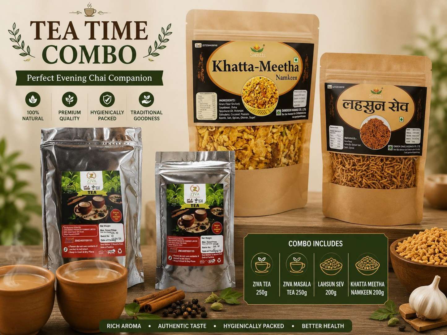 Svastti Tea Time Combo - 1300g