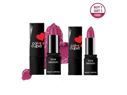 BUY 1 GET 1 - Color Cupid Love Season Velvety Bullet Lipstick - Rosy Bloom - 4.1 g