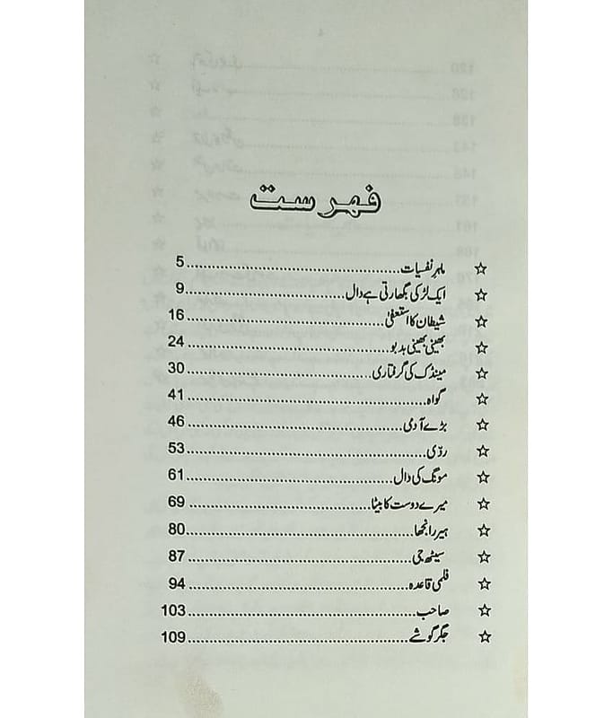 Shaitan Ka Istafa Urdu Collection Of Stories