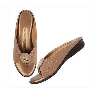 BKRT Woman's Casual stylish Party/Wedding/Fashion Sandals | Girls, Ladies Flat Open Back