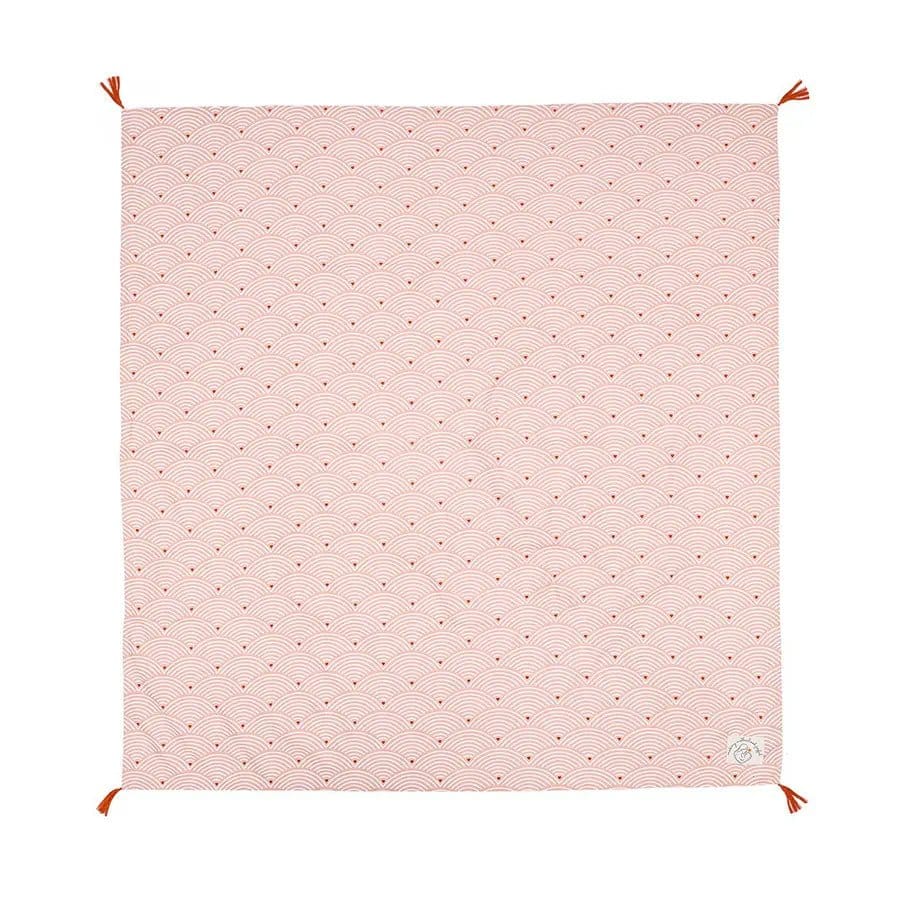 Harmony 2 Layer Muslin Nursing Scarf-120x120 cm / Orange / 699