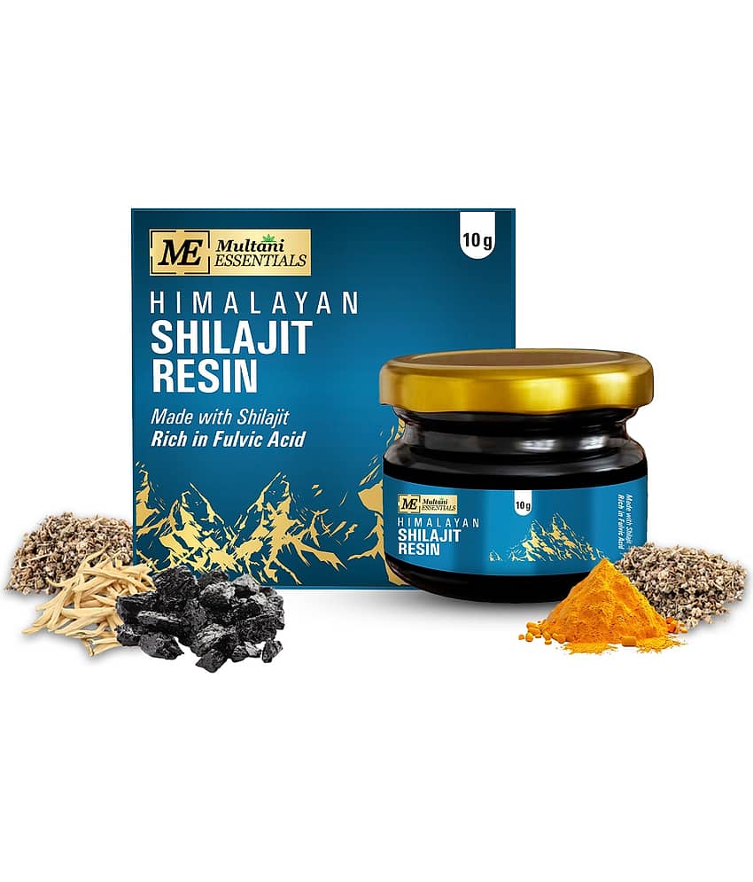 Multani Himalayan Shilajit Resin |  For Strength, Stamina & Energy,  Antioxidant  |Physical & Brain Health Booster- 10 g