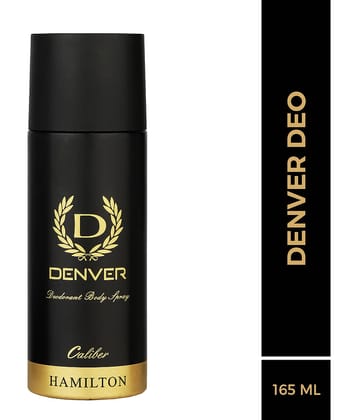 Denver Caliber Deodorant Spray for Men 165 ml ( Pack of 1 )