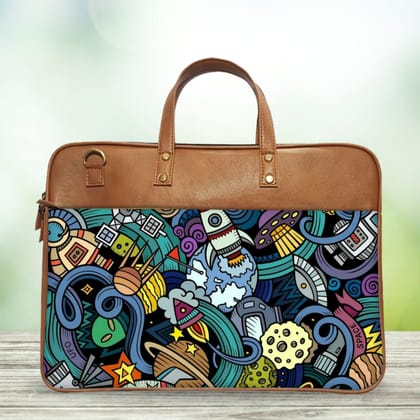 The Space Abstract Classic Laptop Bag