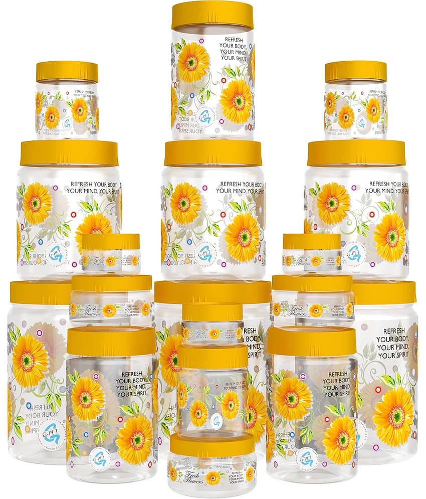 G-Pet Print Magic PET Food Container Set of 18 2000 mL