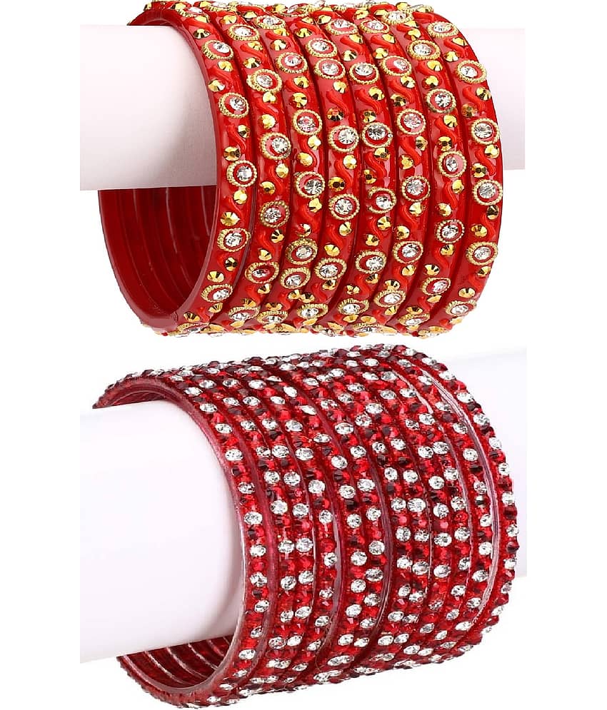 Somil Designer Wedding Fancy Glass Bangle Set For Party, Marriage, Function And Daily Use