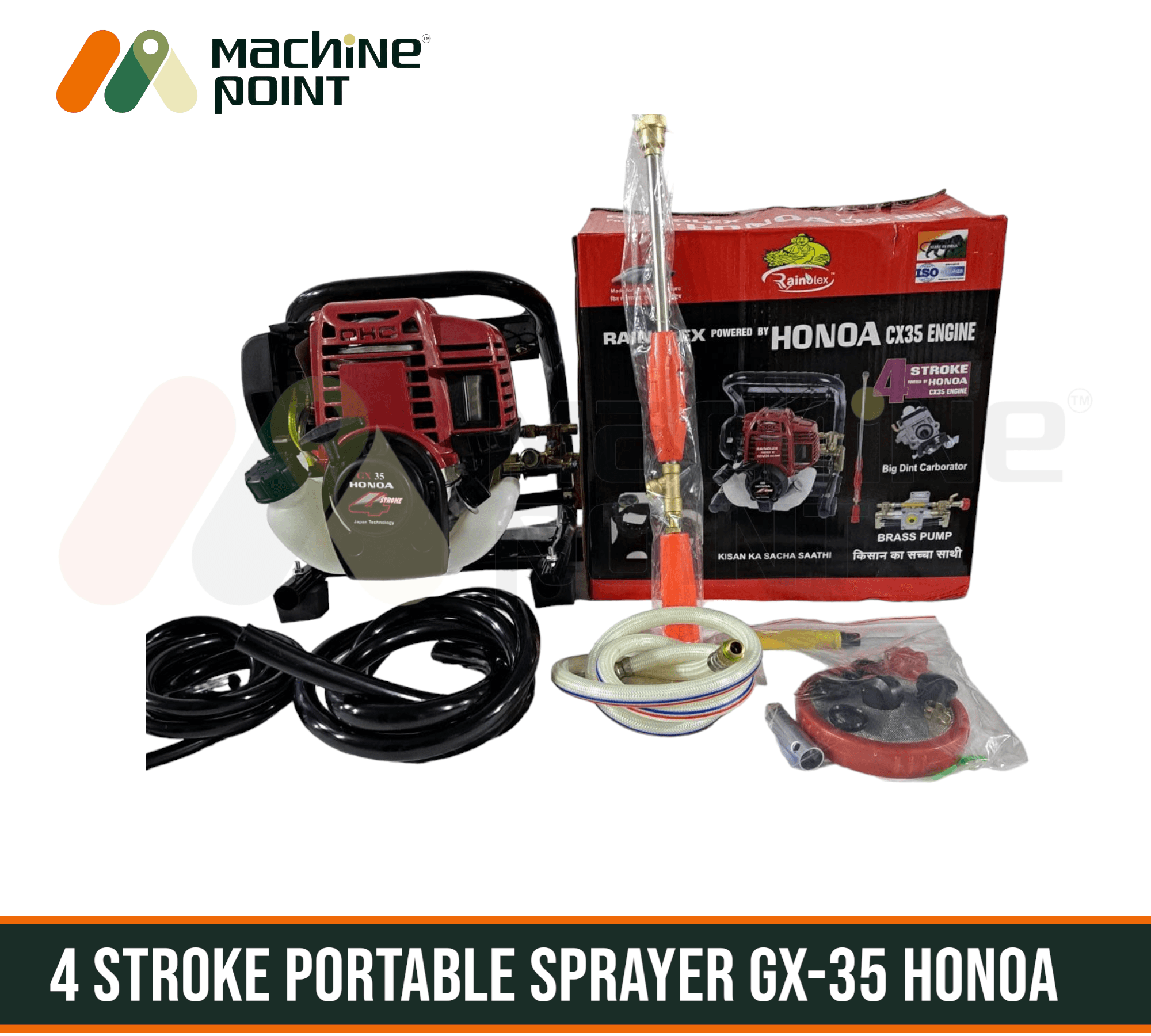 Portable Sprayers: Rainolex 4-Stroke Honda GX35 Sprayers