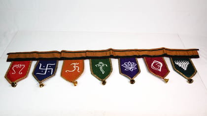 Handcrafted Khan Toran | Traditional Maharashtrian Fabric Door Décor