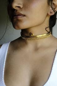 Shakti Choker gold with Stone