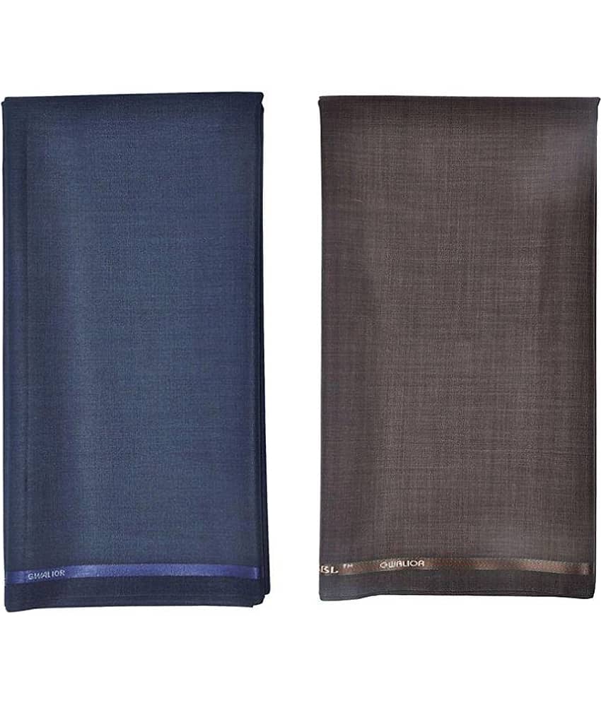 KUNDAN SULZ GWALIOR Multi Poly Viscose Unstitched Pant Pc ( 2 Pant Pieces )