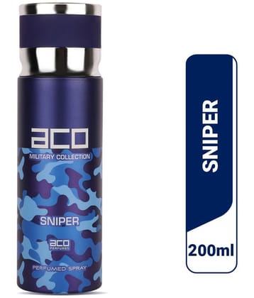 aco perfumes - Sniper Deodorant, Long Lasting Fragrance Perfume Body Spray for Men 200 ml ( Pack of 1 )