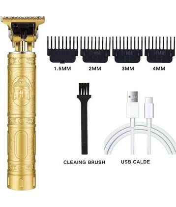Hpc Vintage - T9 Gold Cordless Beard Trimmer With 40 minutes Runtime